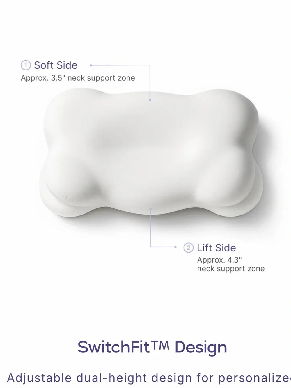 Mellow Cloud Align High Pillow